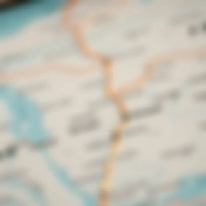 Map of Sharjah to Dubai Route Map showcasing the route between Sharjah and Dubai