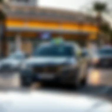 Luxury taxi options available in UAE