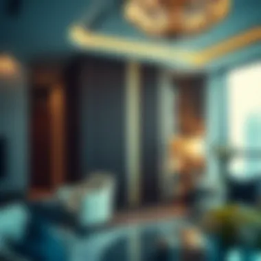 Interior Luxury of Hessa Building Luxurious interior of a residential unit at Hessa Building