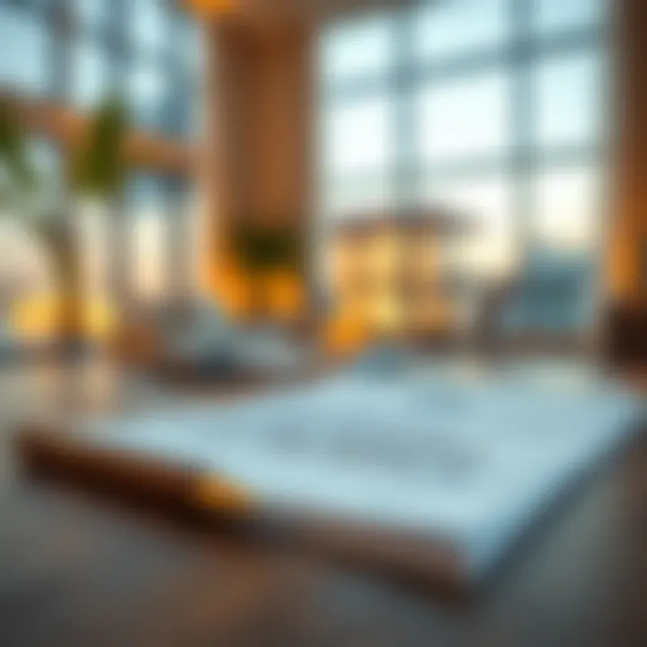 A legal document symbolizing regulations in short-term rentals