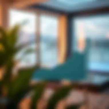 Graph depicting trends in short-term rental market growth