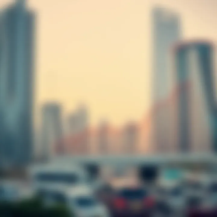 Market Trends in Dubai Real Estate Chart showing market trends in Dubai's commercial real estate sector