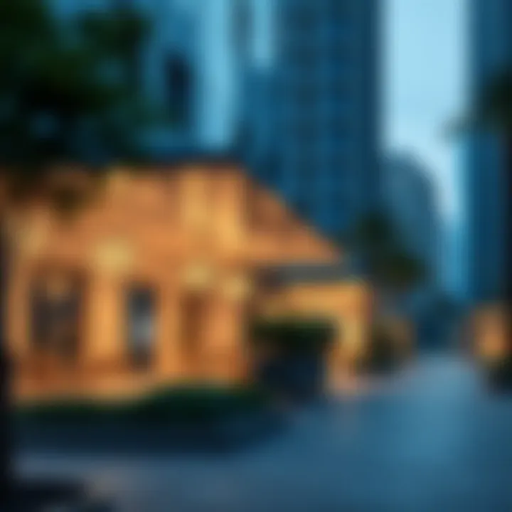 Urban Design Influences Illustration showcasing urban design elements influenced by partitioning