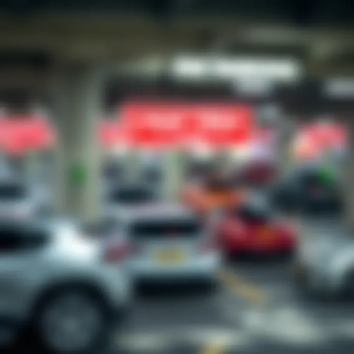 Pay Parking Zones in Dubai A map showcasing pay parking zones in Dubai