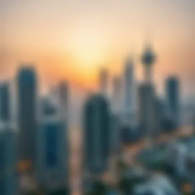 Dubai's Dynamic Real Estate Landscape Dubai skyline with real estate developments