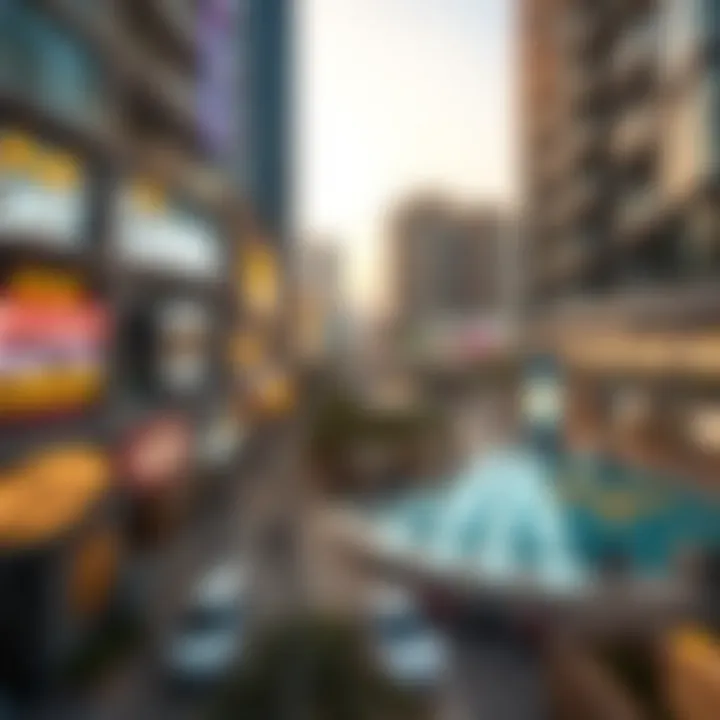 Real Estate Market Around رقم برج الخان The bustling real estate market surrounding رقم برج الخان illustrating investment opportunities.