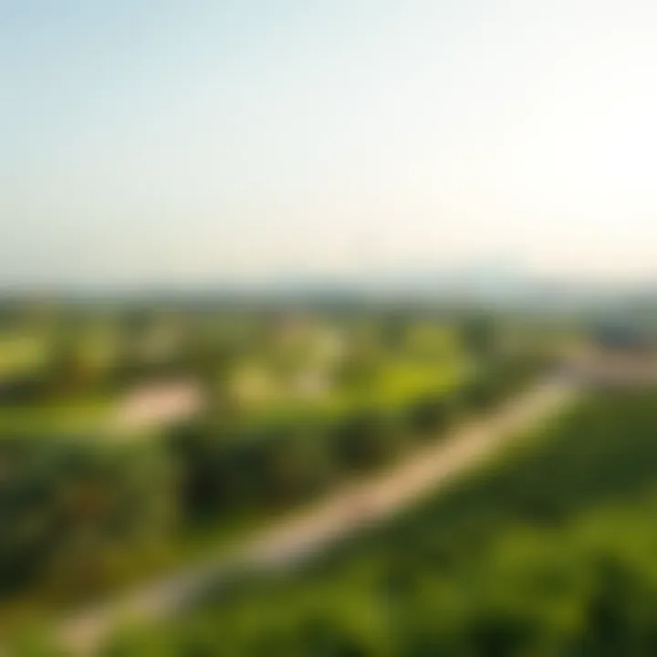 A panoramic view of Zabeel Park showcasing its lush landscapes and recreational areas